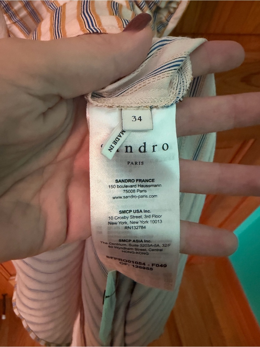 Sandro Ruched Dress - Picture 4 of 4